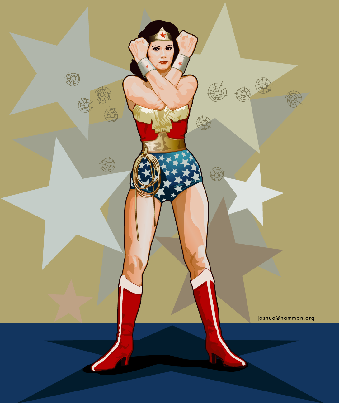 Lynda Carter as Wonder Woman