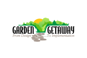 Garden Getaway Landscaping Business Logo