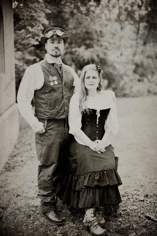 Engagement photo of Amy and Josh